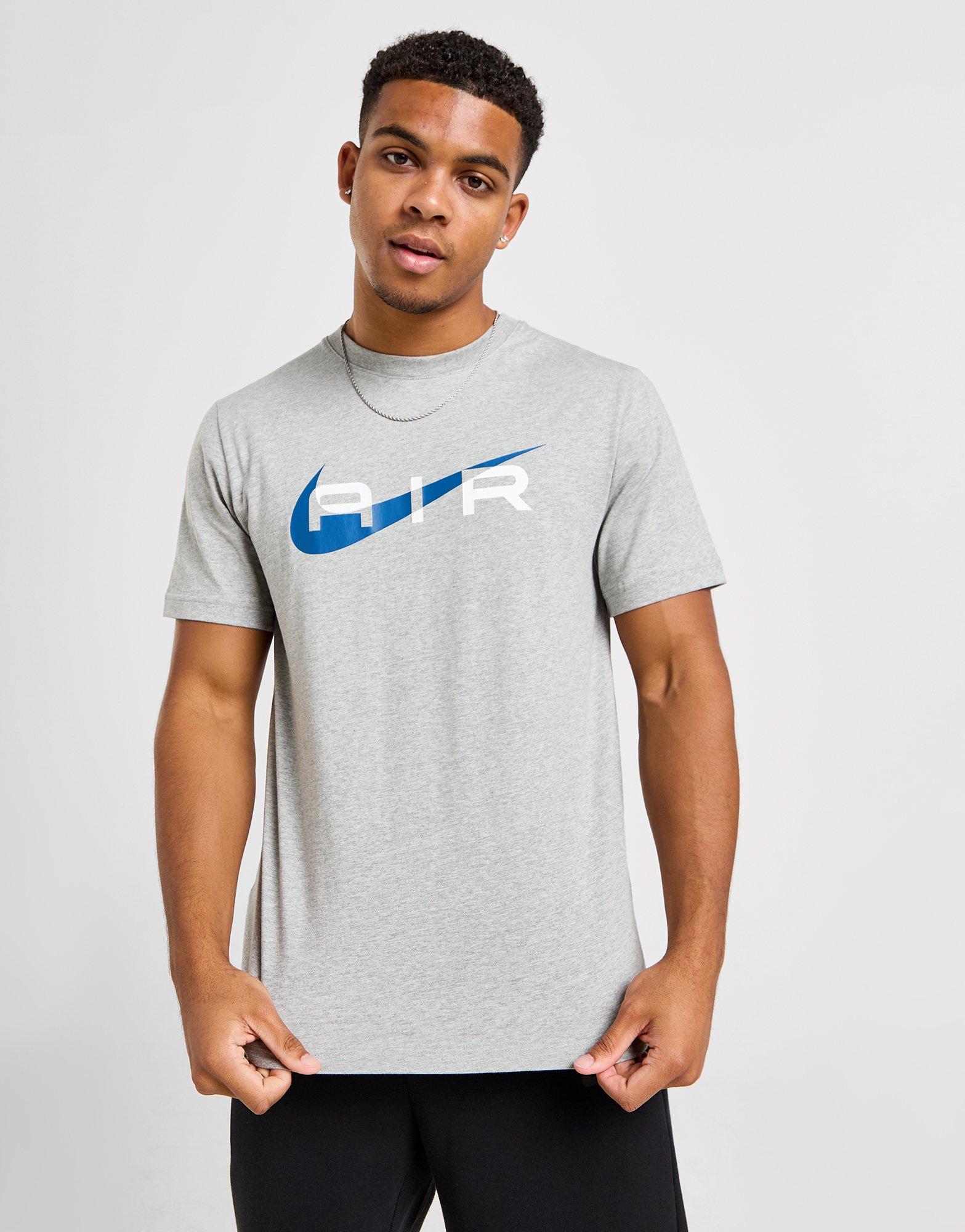 Nike Large Swoosh Short Sleeve T-Shirt Heren