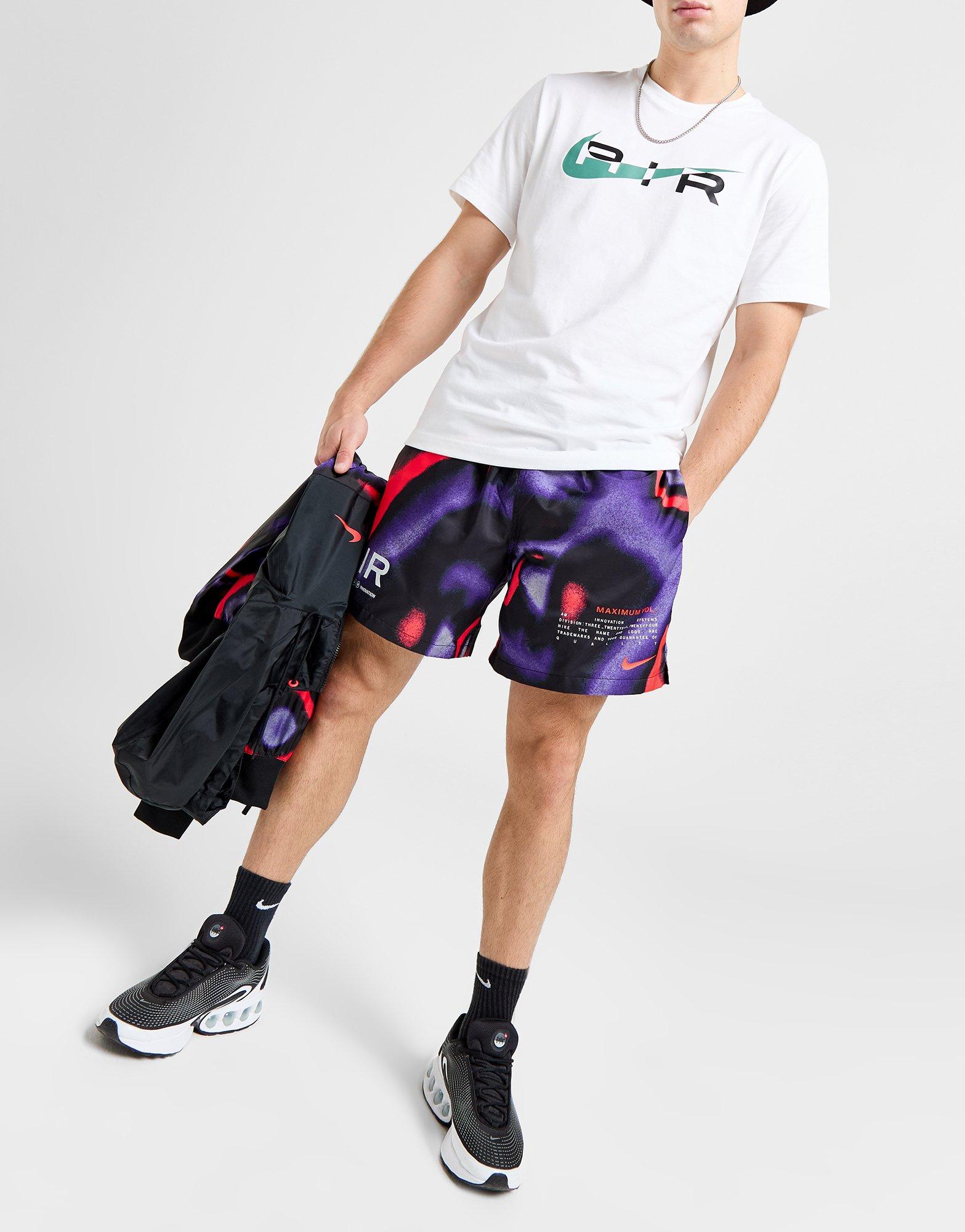 Black and purple nike shorts online
