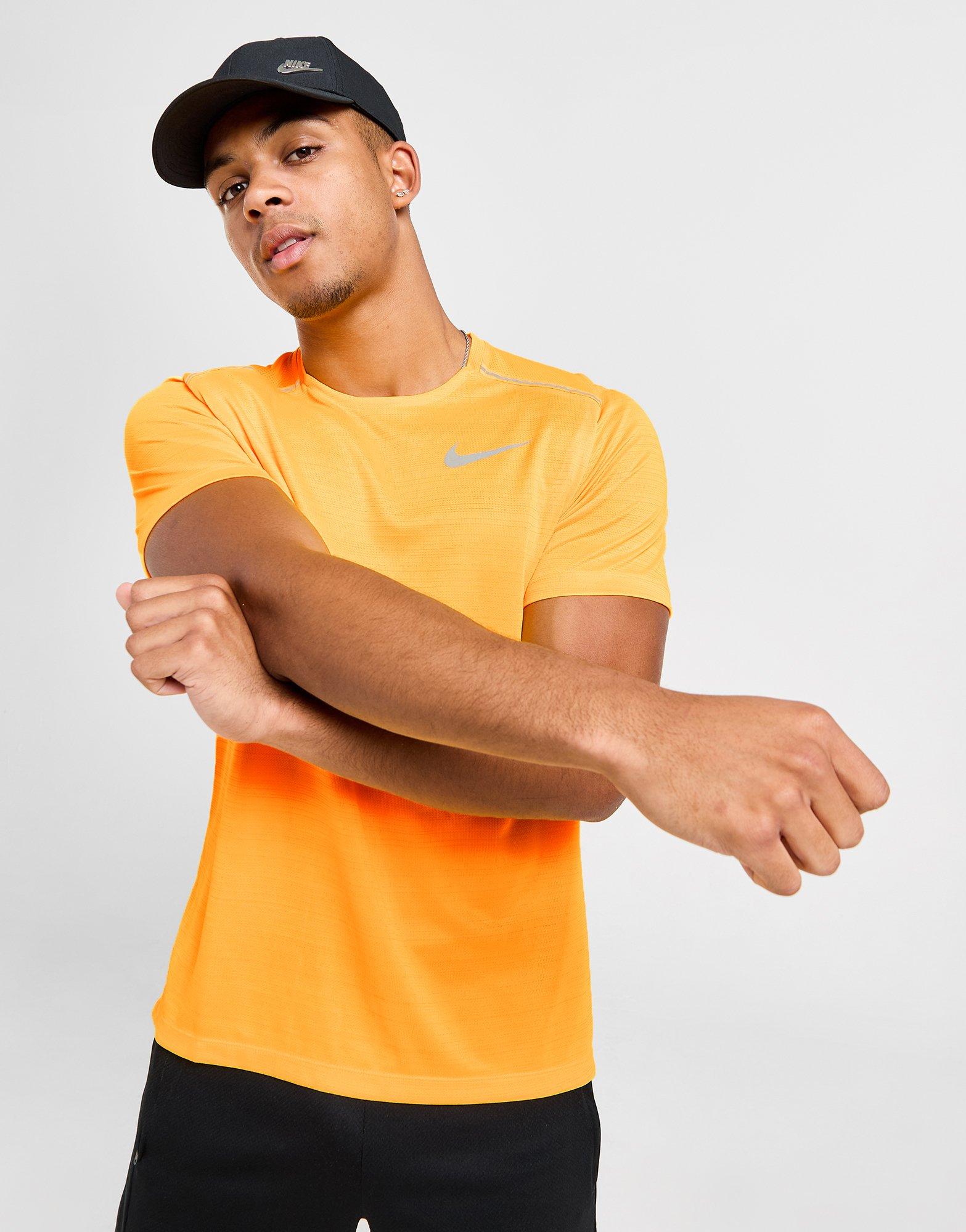 Mens orange nike t shirt on sale