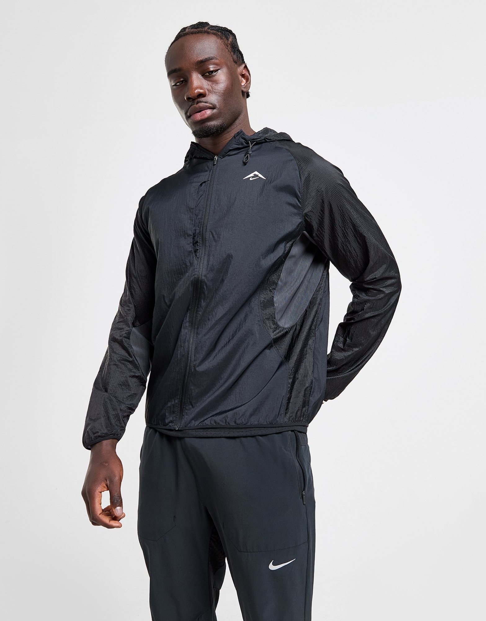 Black Nike Trail Jacket JD Sports UK