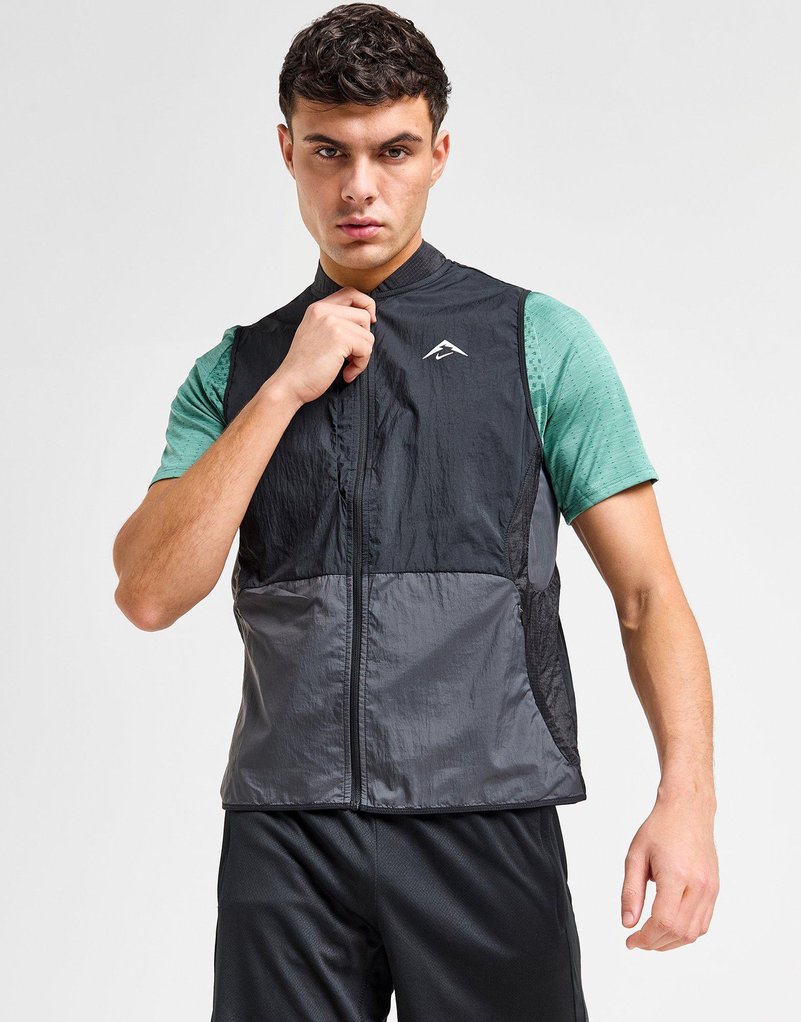 Black Nike Trail Gilet JD Sports UK
