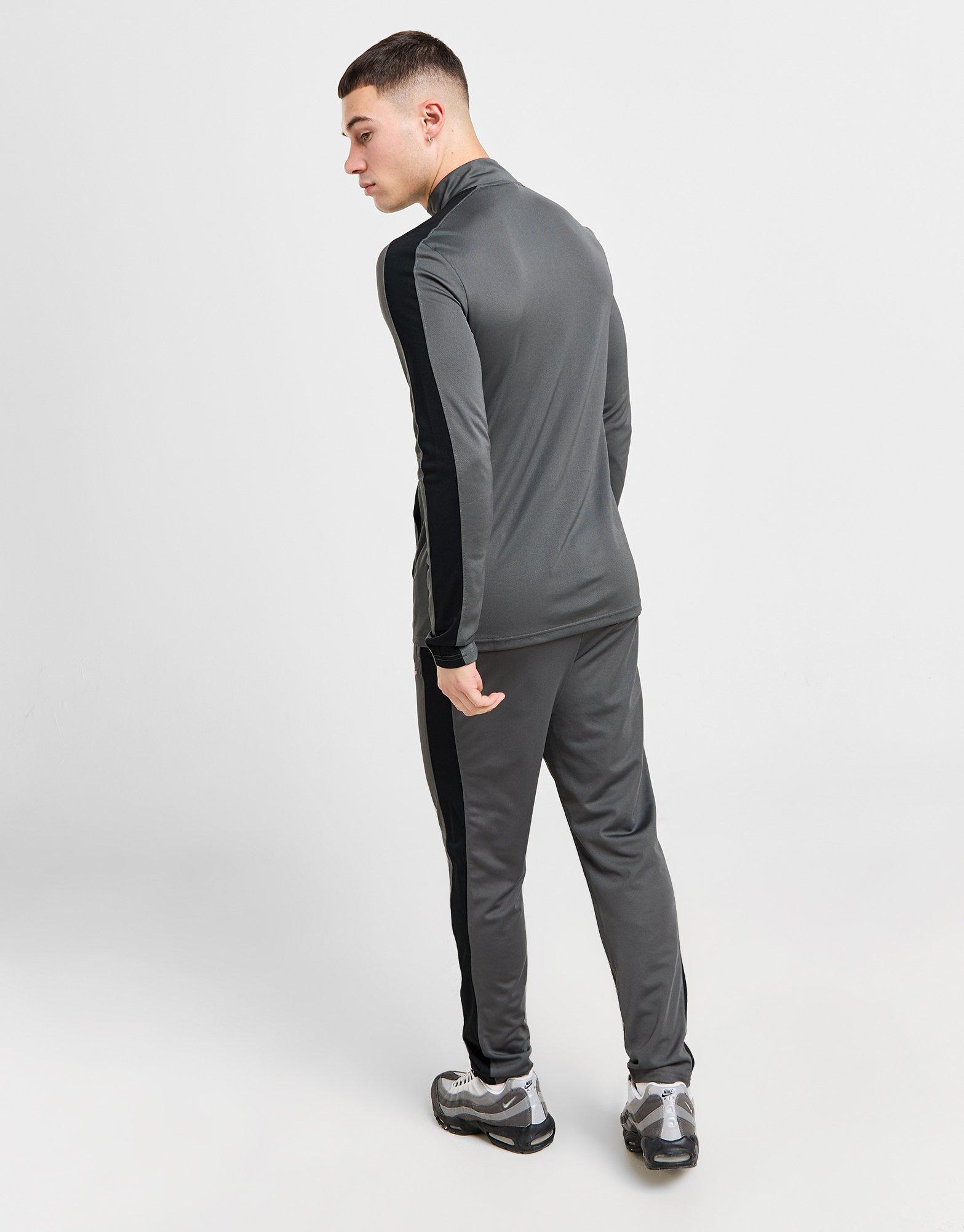 Nike grey academy tracksuit sales