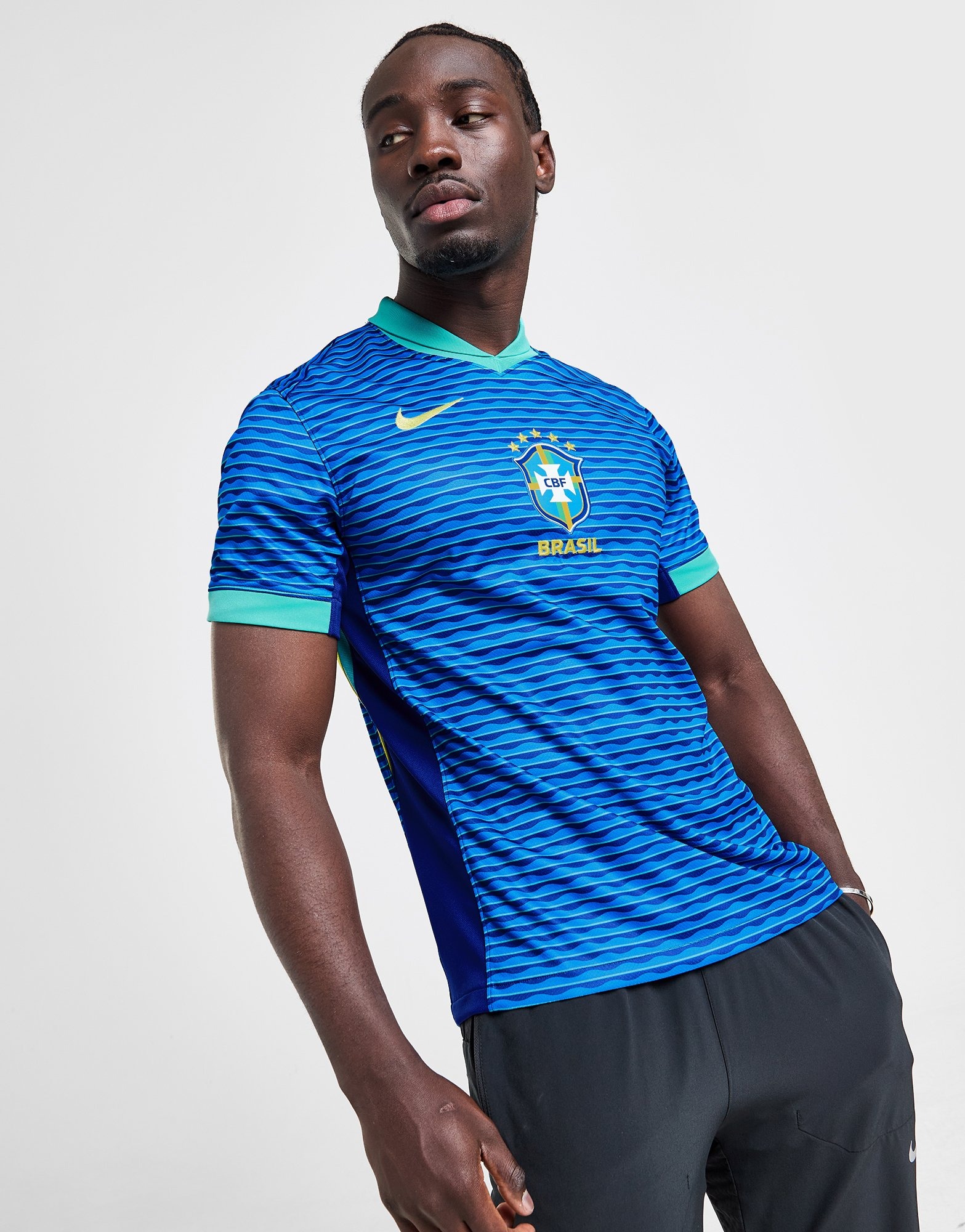 Blue Nike Brazil 2024 Away Shirt | JD Sports UK