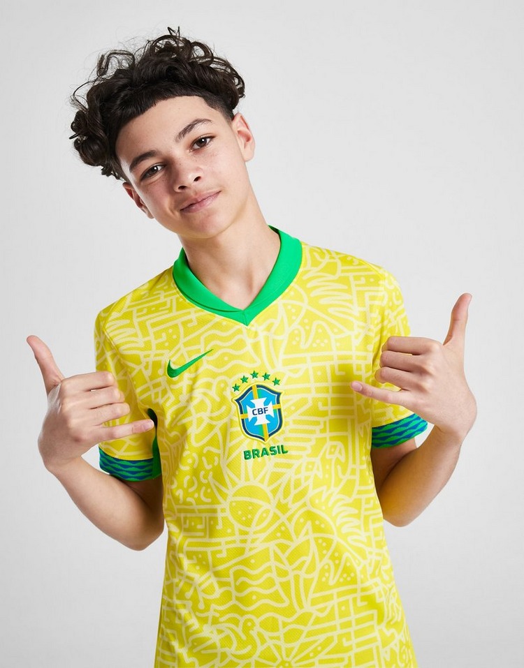 Nike Brazil 2024 Home Shirt Junior