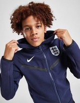 Nike Felpa con Cappuccio Zip Integrale Tech Fleece Inghilterra Junior