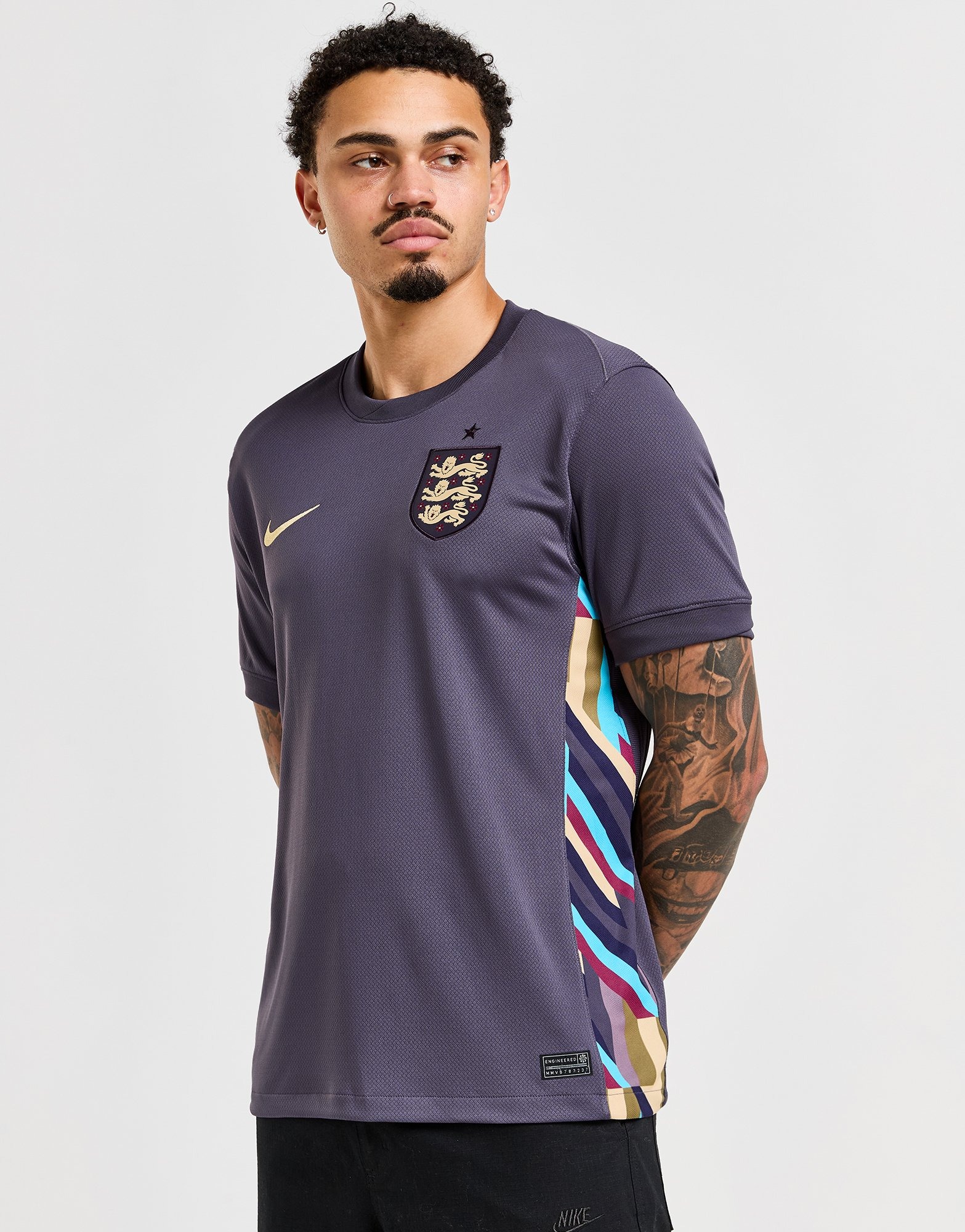 Brown Nike England 2024 Away Shirt JD Sports Global