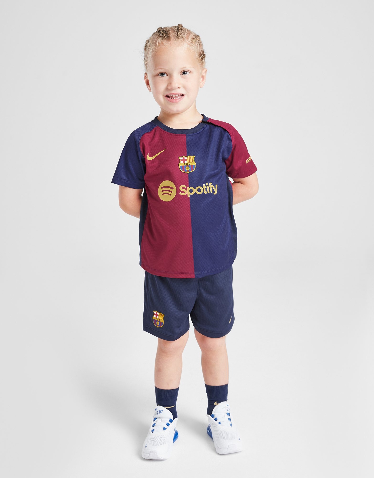 Blue Nike FC Barcelona 2024/25 Home Kit Infant - JD Sports