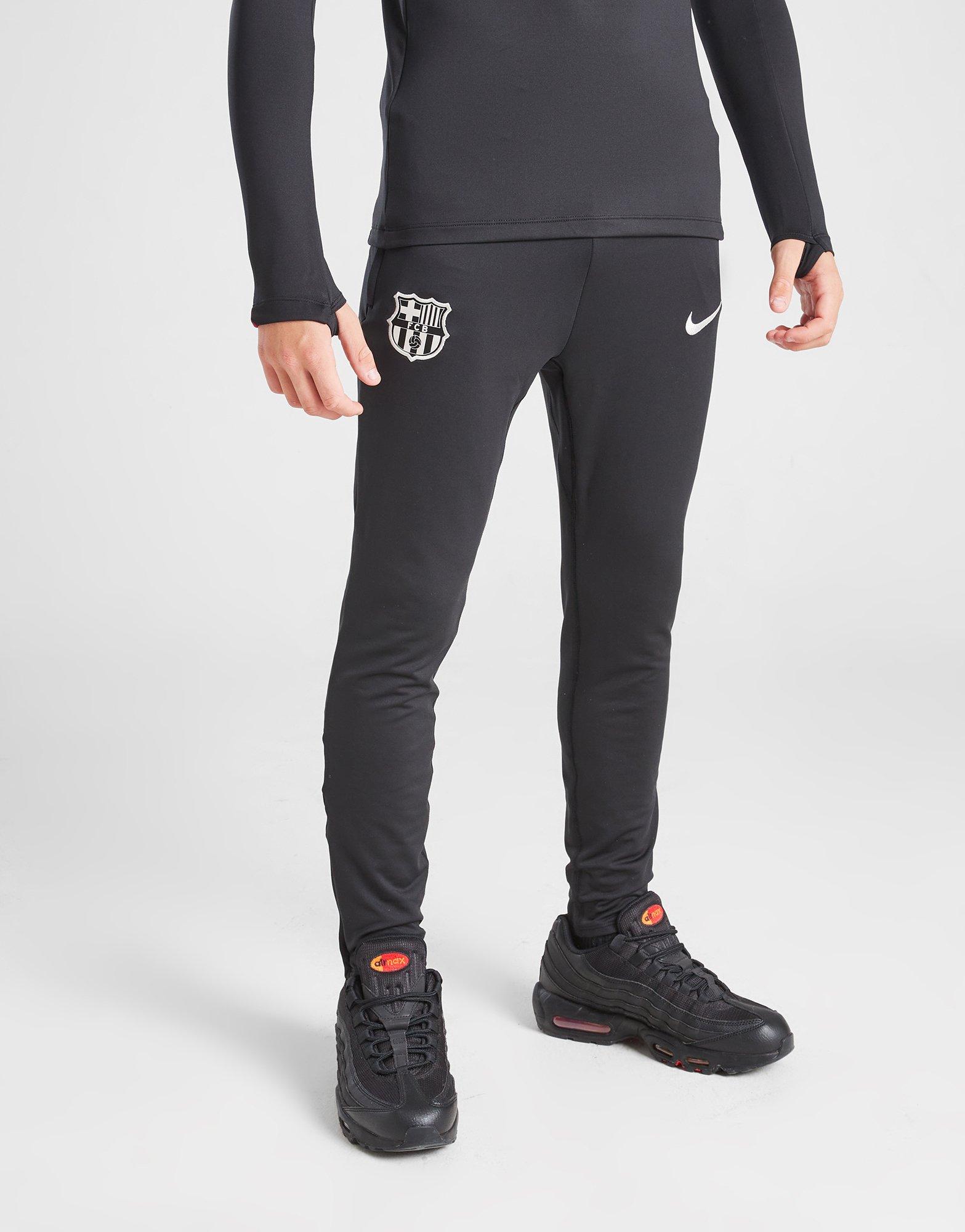 Black Nike FC Barcelona Strike Track Pants Junior - JD