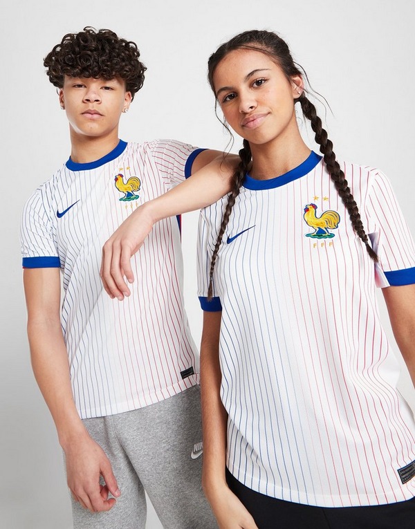 Nike Frankreich 2024 Auswärts Shirt Kinder