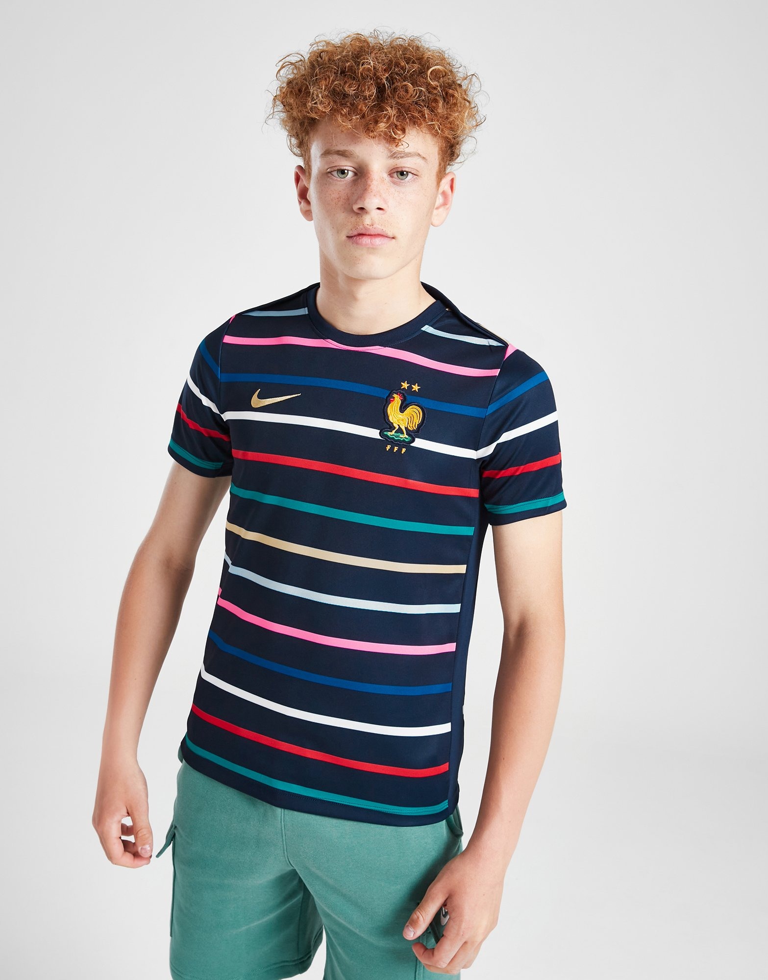 Men's Nike France 2020/21 Pre-Match Jersey Football | Depop
