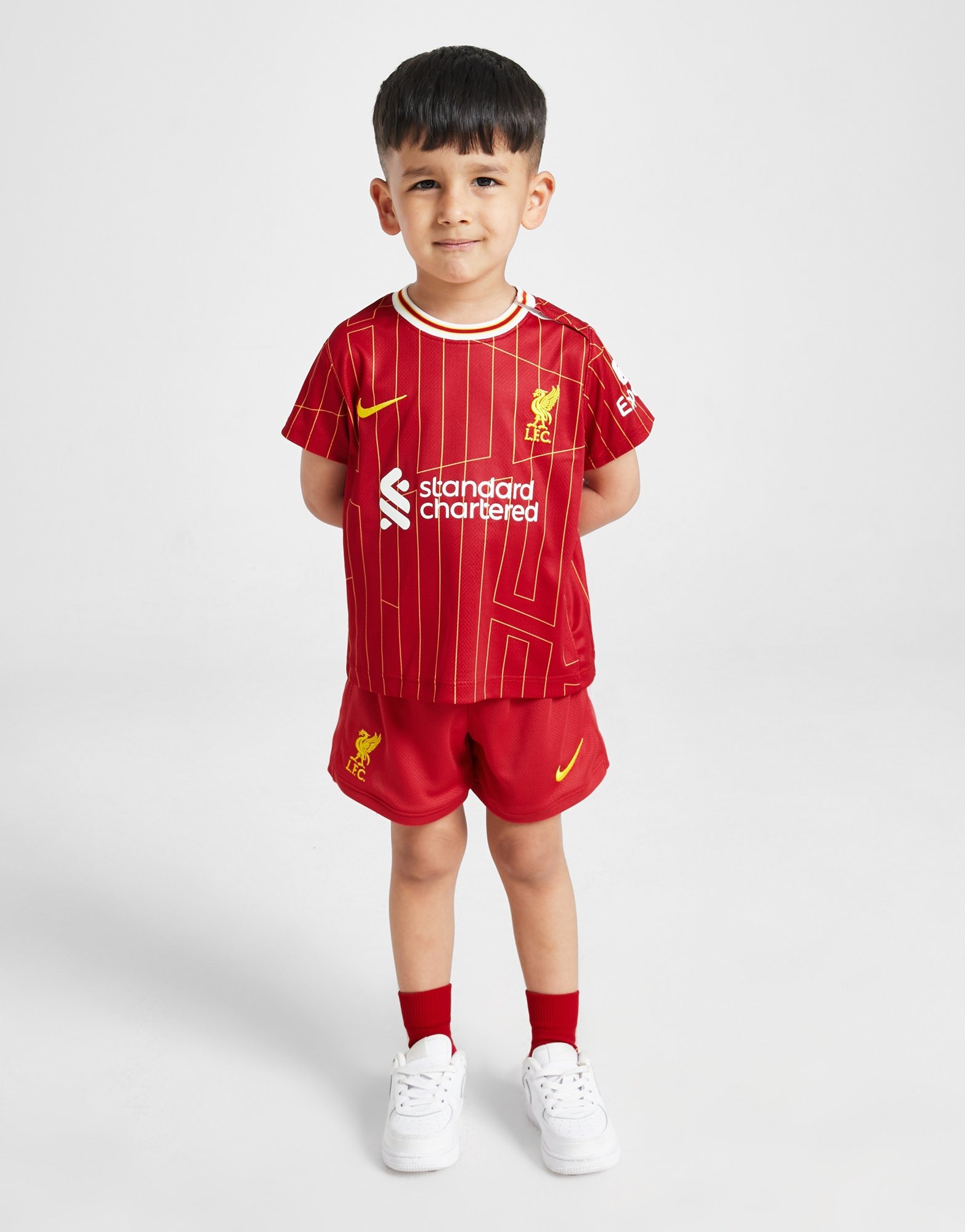 Red Nike Liverpool FC 2024 25 Home Kit Infant JD Sports UK