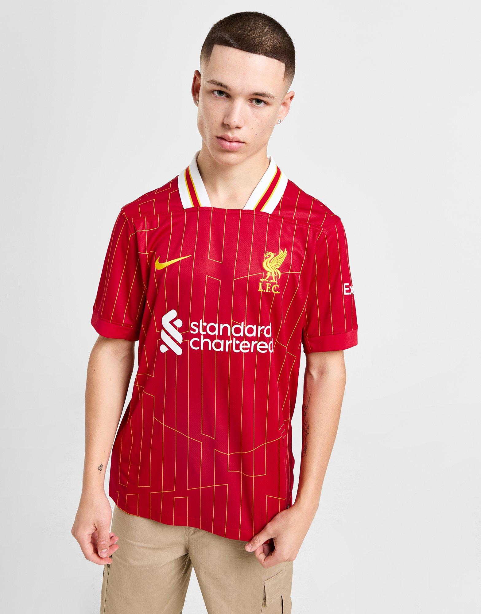 Red Nike Liverpool FC 2024/25 Home Shirt | JD Sports UK