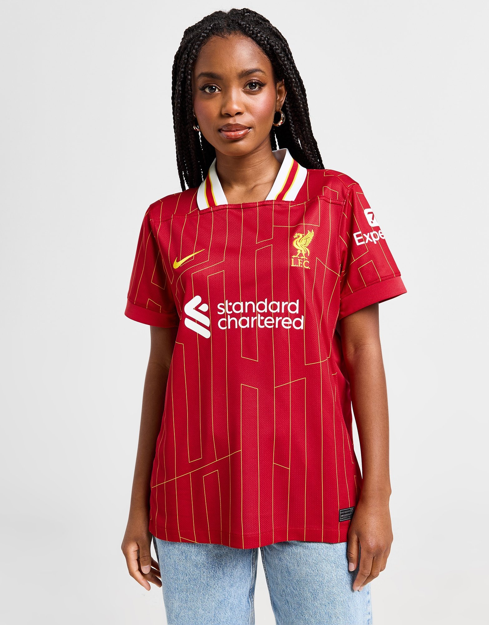 Red Nike Liverpool FC 2024/25 Home Shirt Women's | JD Sports UK