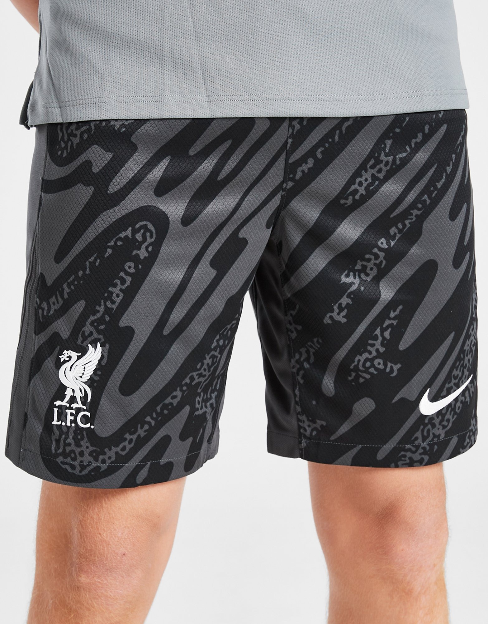 Grey Nike Liverpool FC 2024/25 Goalkeeper Shorts Junior - JD Sports