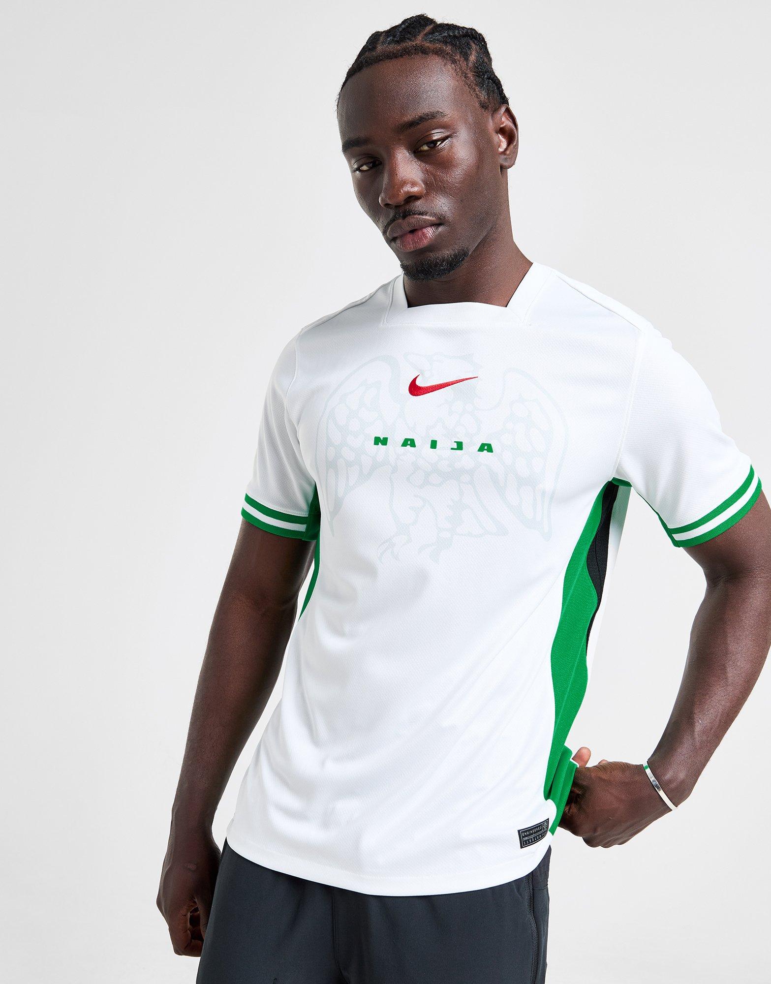 White Nike Nigeria 2024 Home Shirt | JD Sports UK