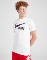 Nike Camiseta París Saint Germain Swoosh júnior
