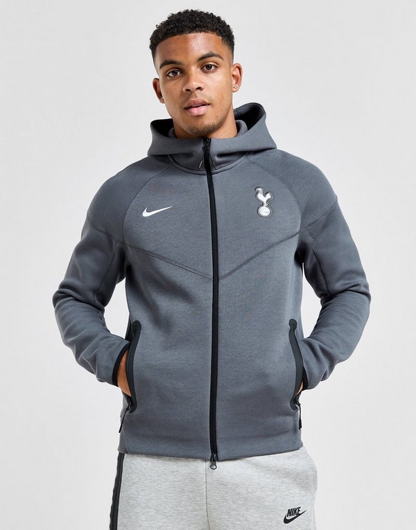 Nike Tottenham Hotspur FC Tech Fleece Hoodie mit durchgehendem Reißverschluss