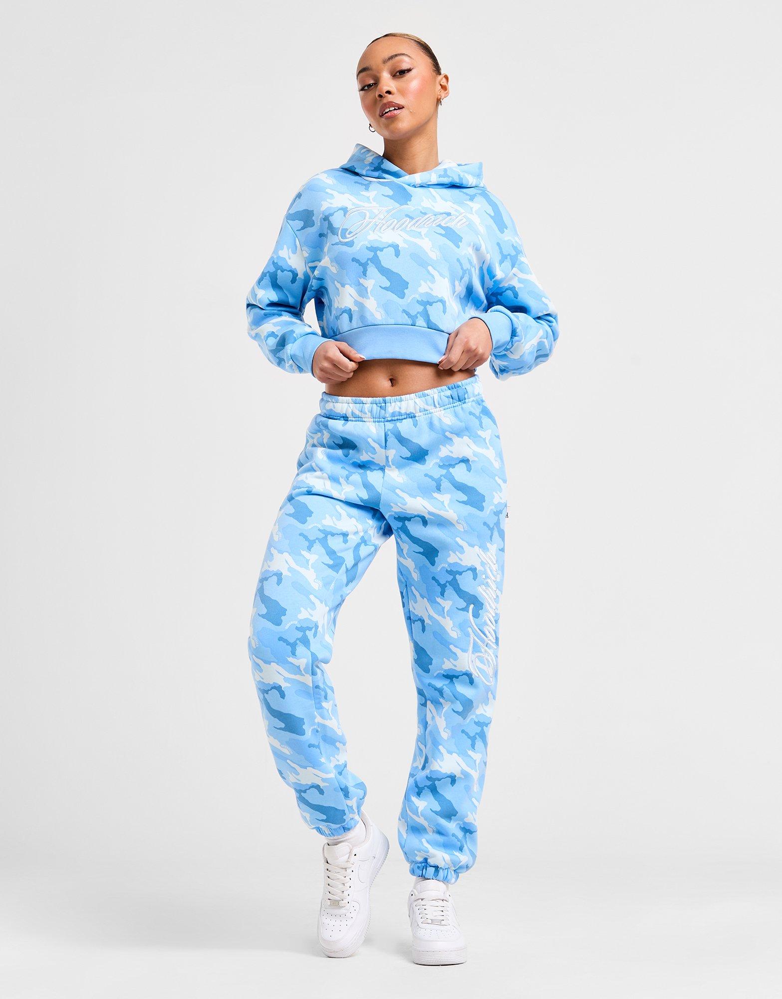 Hoodrich Eden All Over Print Crop Hoodie