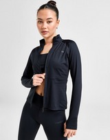 DAILYSZN Full Zip Fitted Top