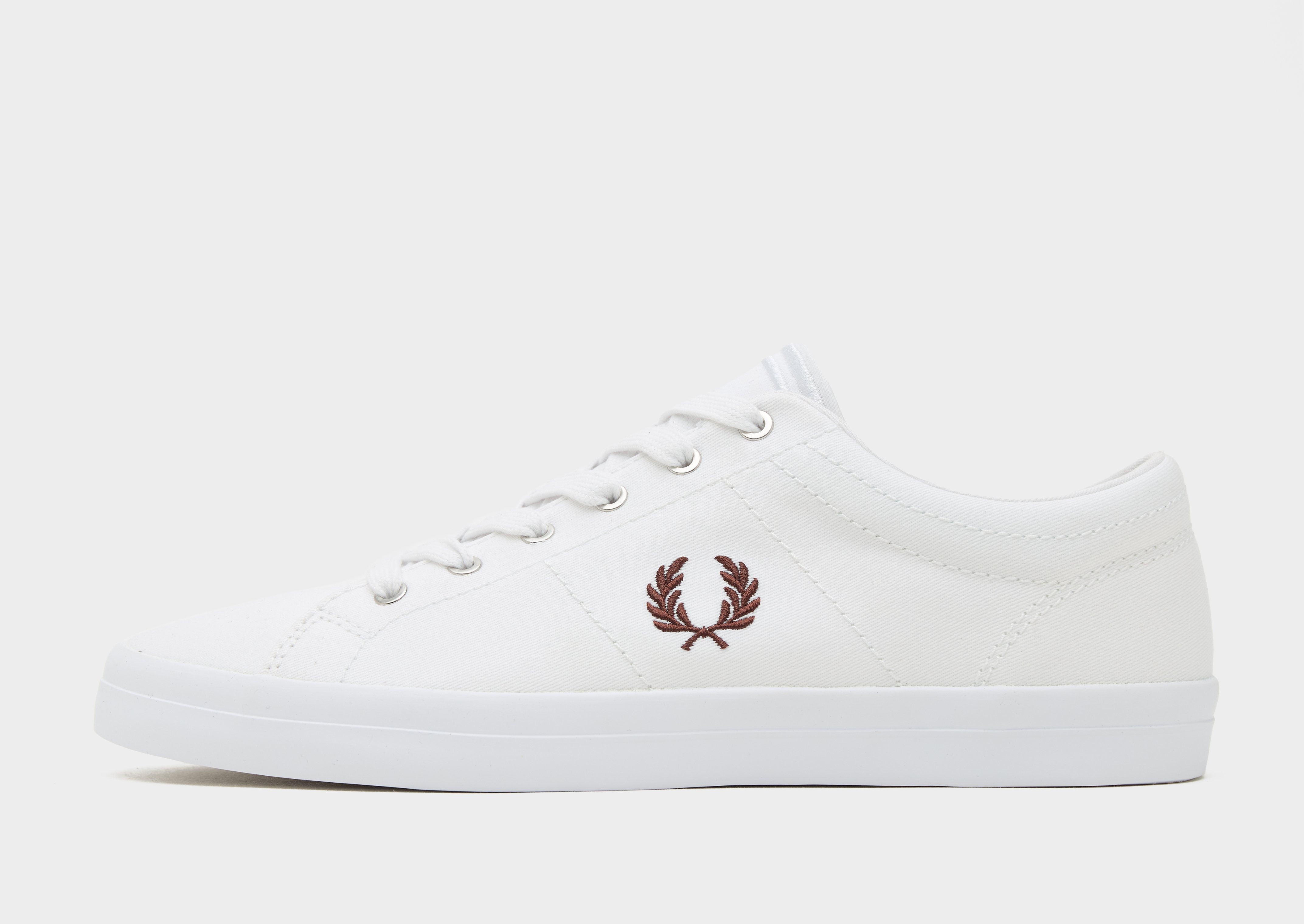 White Fred Perry Baseline Twill | JD Sports UK