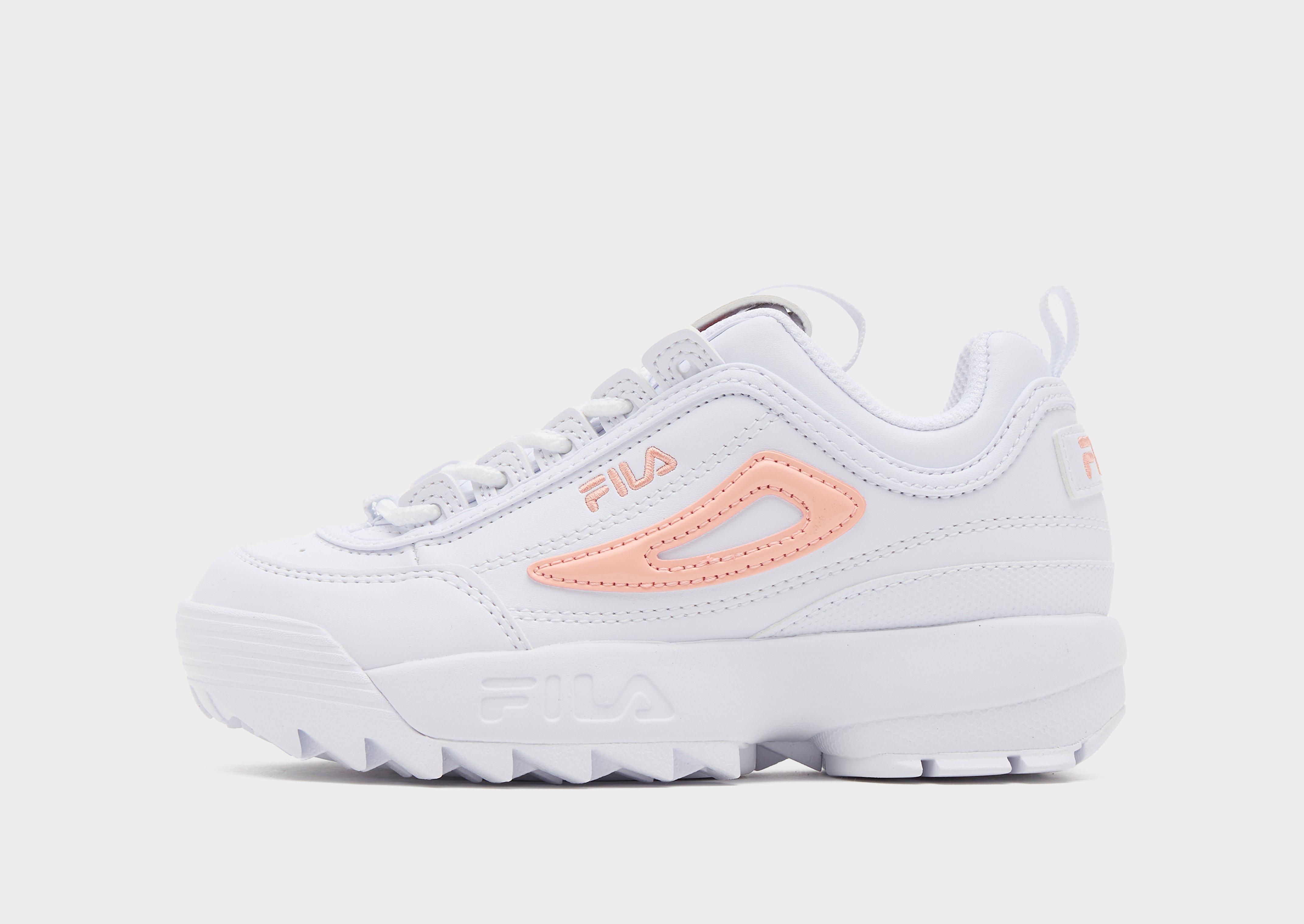 White Fila Disruptor Children JD Sports Ireland