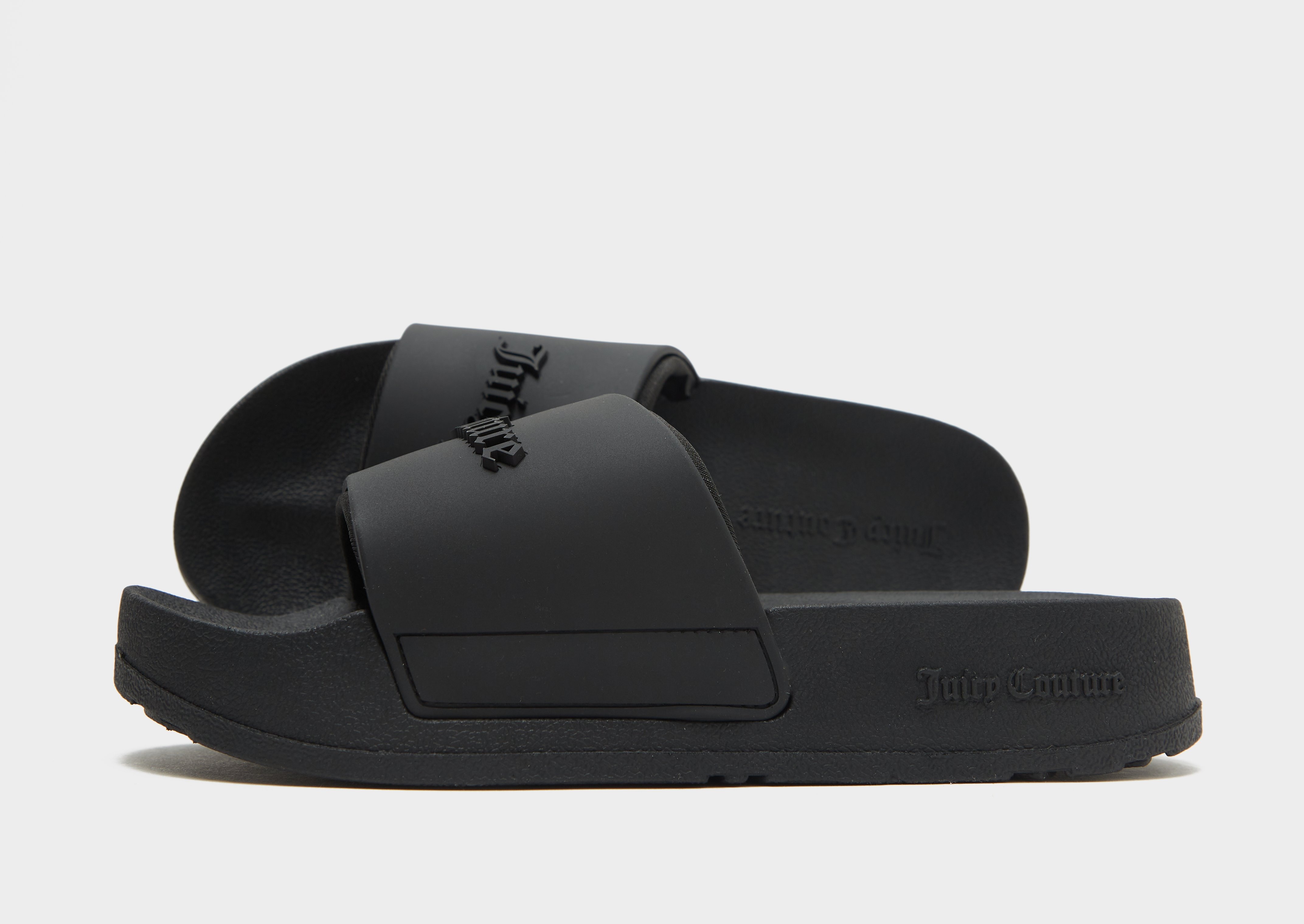 Black JUICY COUTURE Breanna Stacked Slides Women's JD Sports Global