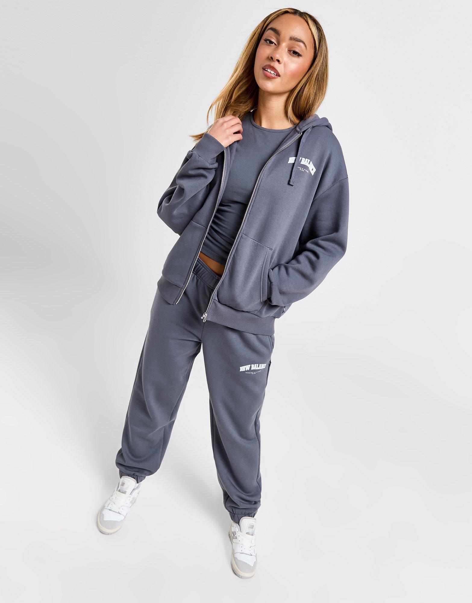 New Balance Small Logo Full Zip Hoodie