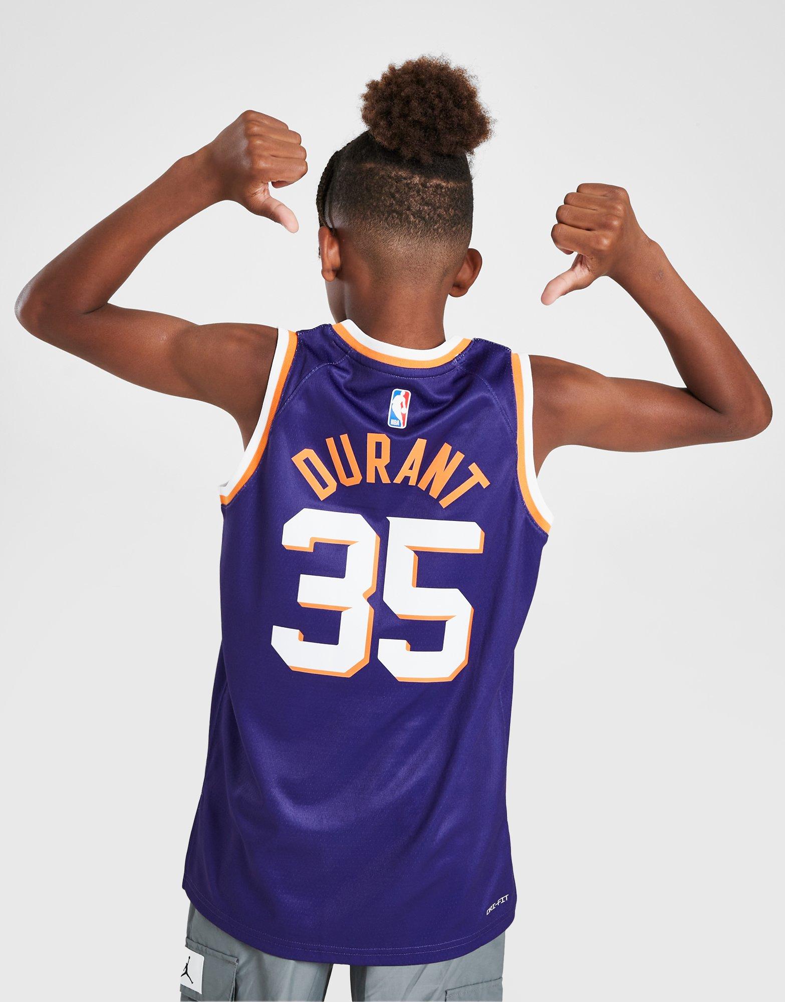 Purple Nike NBA Phoenix Suns Durant #35 Jersey Junior - JD