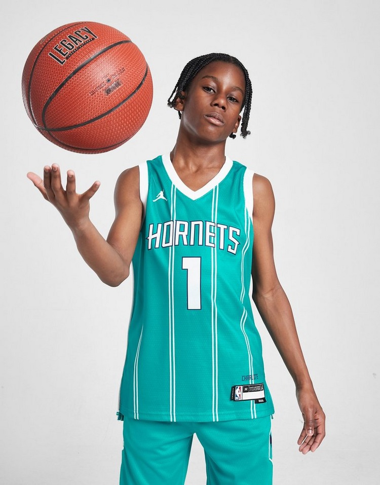 Nike NBA Charlotte Hornets Ball #1 Jersey Júnior