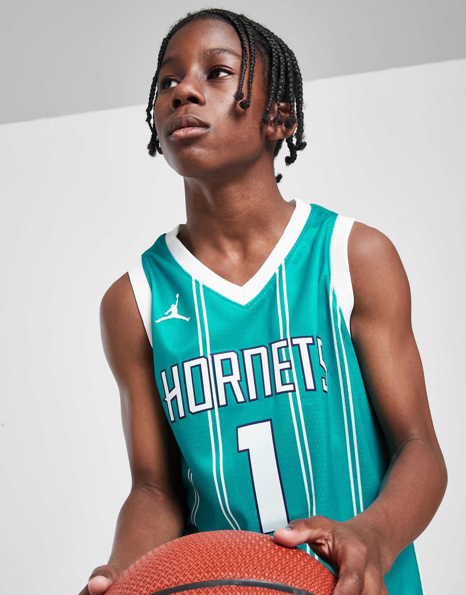 Nike NBA Charlotte Hornets Ball #1 Jersey Junior