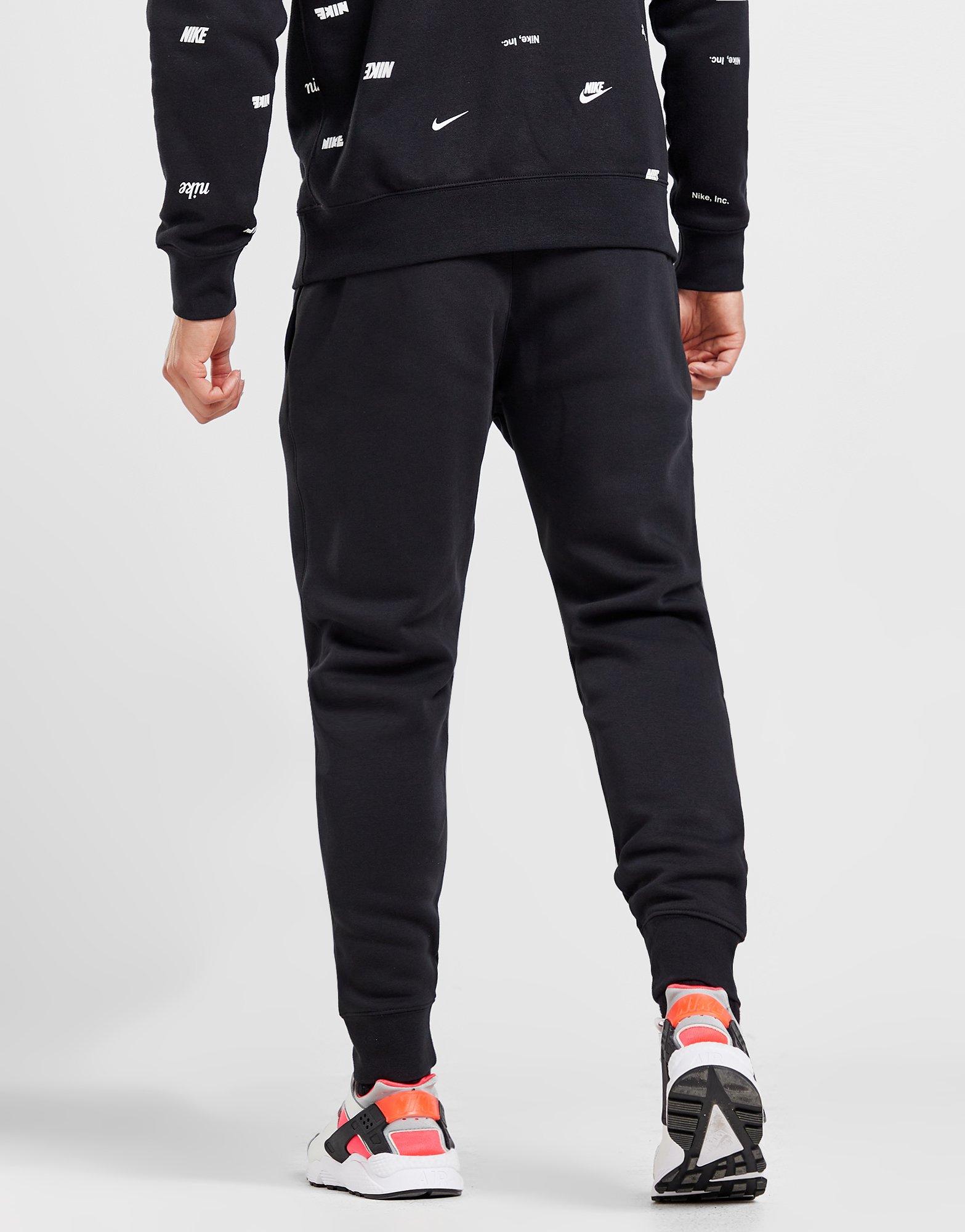 Nike black foundation joggers sale