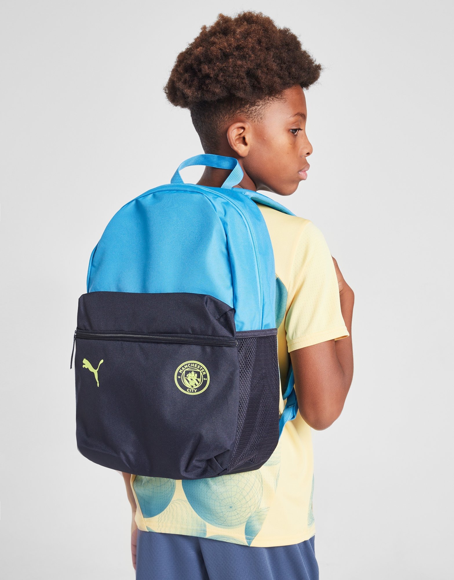 Blue PUMA Manchester City FC Essential Backpack JD Sports Global