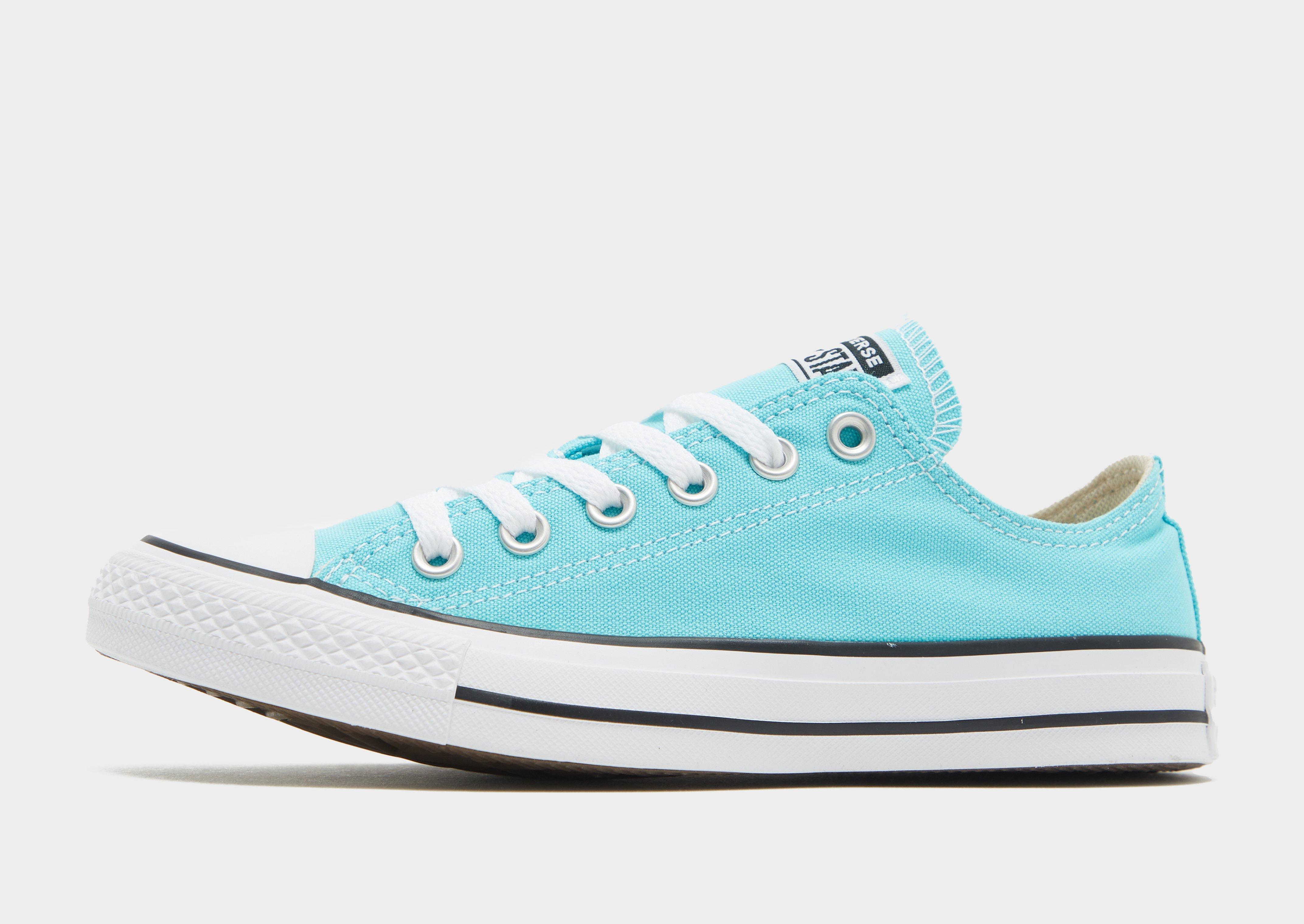 Blue Converse Chuck Taylor All Star Ox Women s JD Sports UK