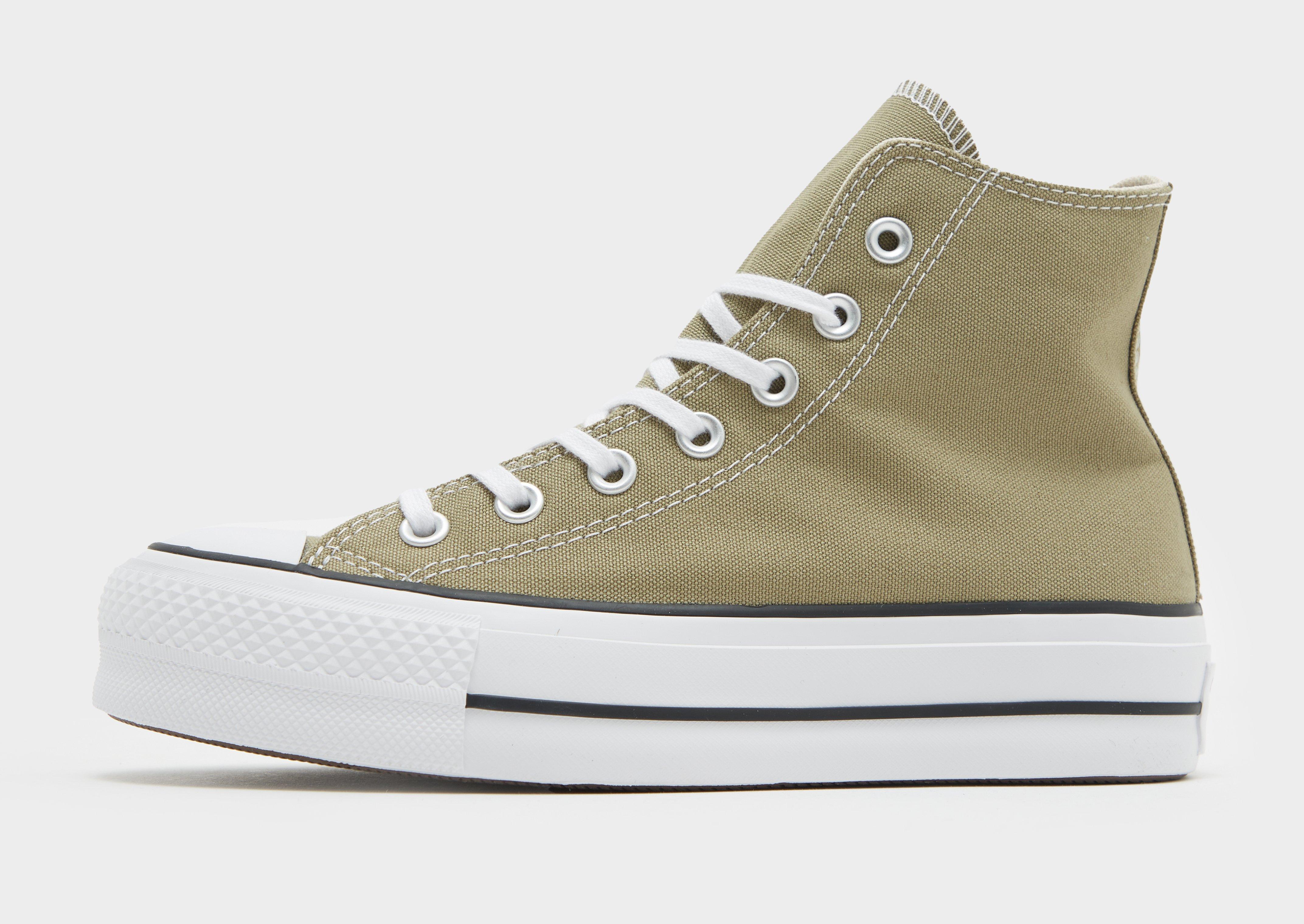 Converse platform donna verde online