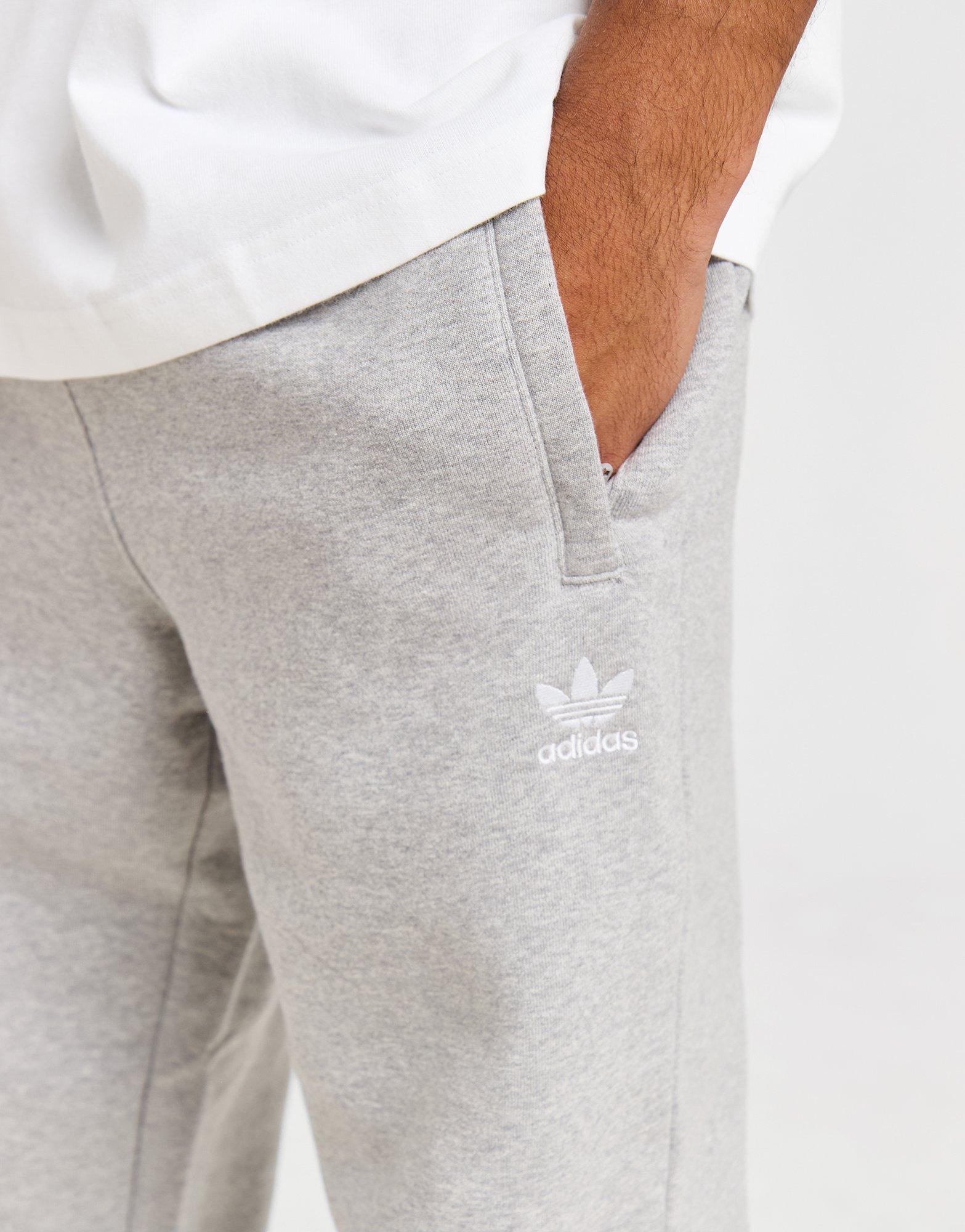 adidas Originals Essentials Trefoil Straight Leg Jogginghose Grau JD Sports Deutschland