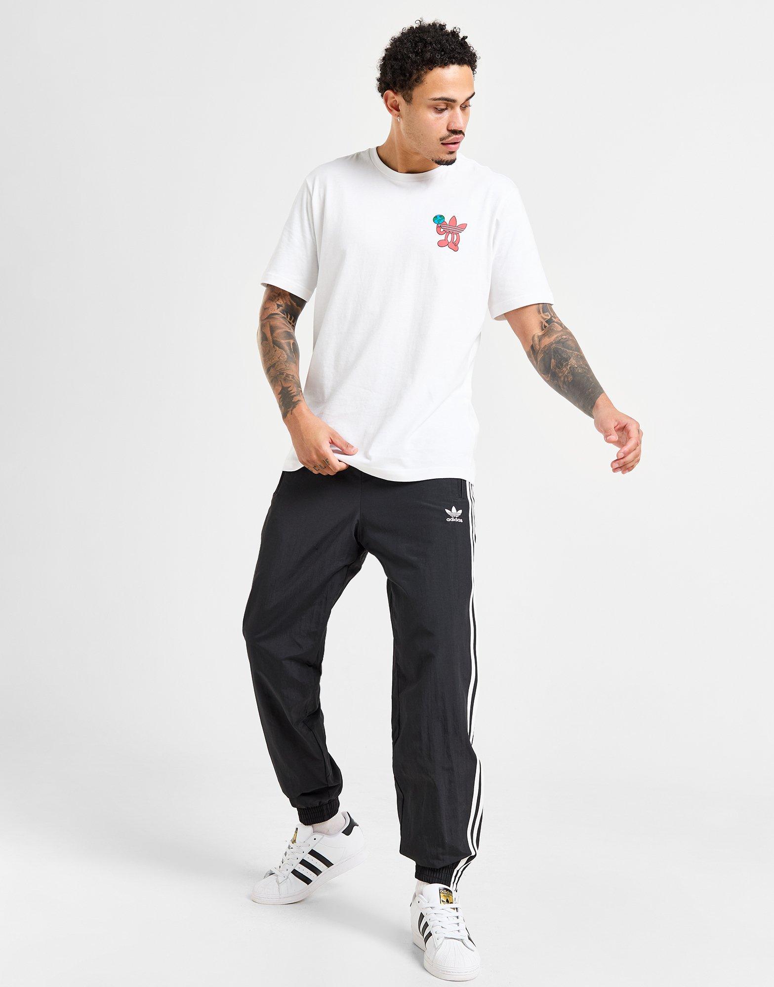 Adidas track pants with vans sale