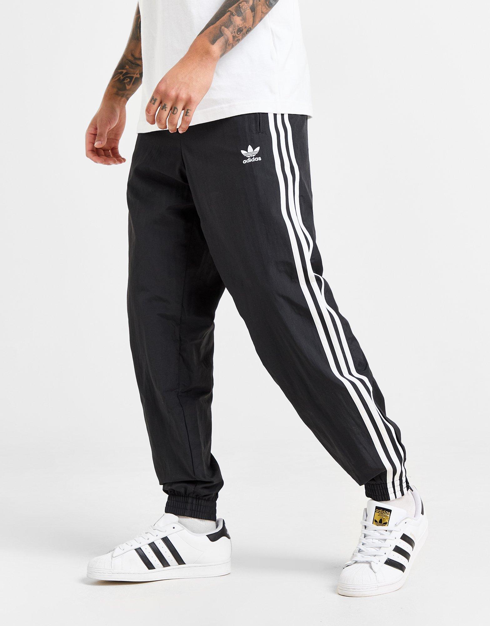 Black adidas Originals Woven Firebird Track Pants JD Sports Ireland