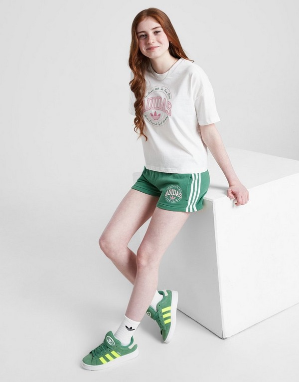 adidas Originals Girls' Varsity Shorts Kinder