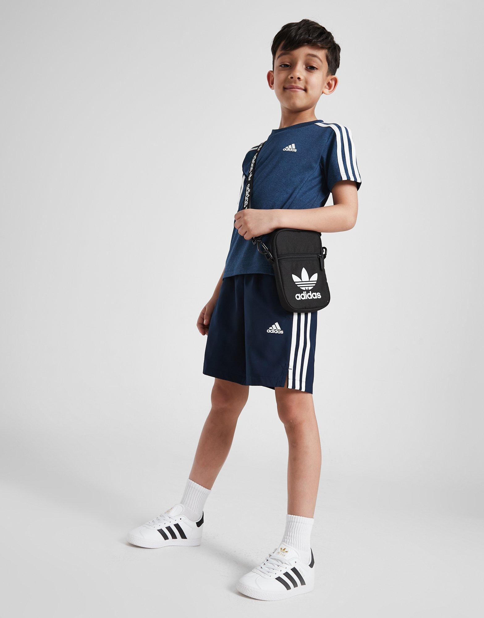 adidas Poly Tech T-Shirt/Shorts Set Kleinkinder