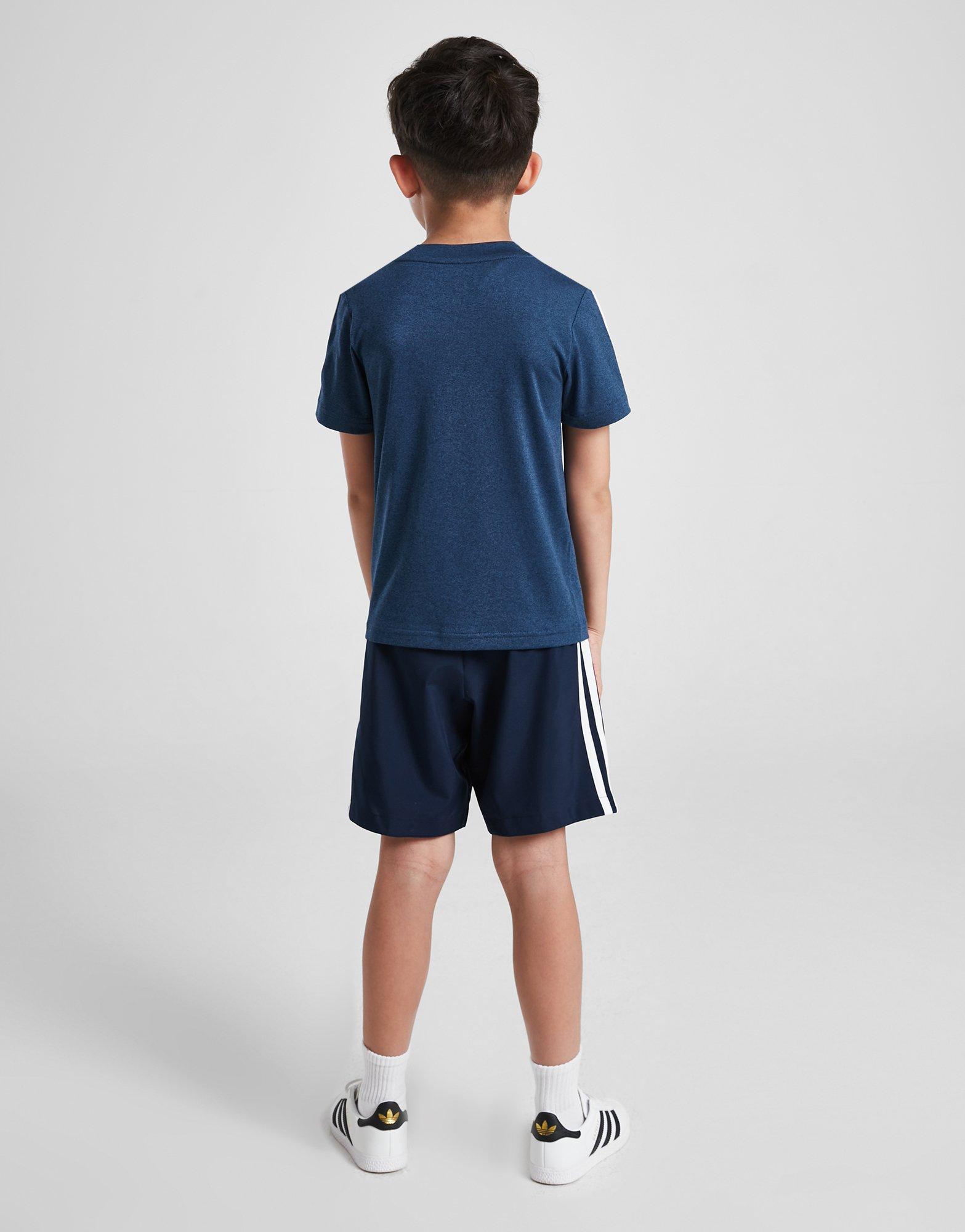 adidas Poly Tech T-Shirt/Shorts Set Kleinkinder