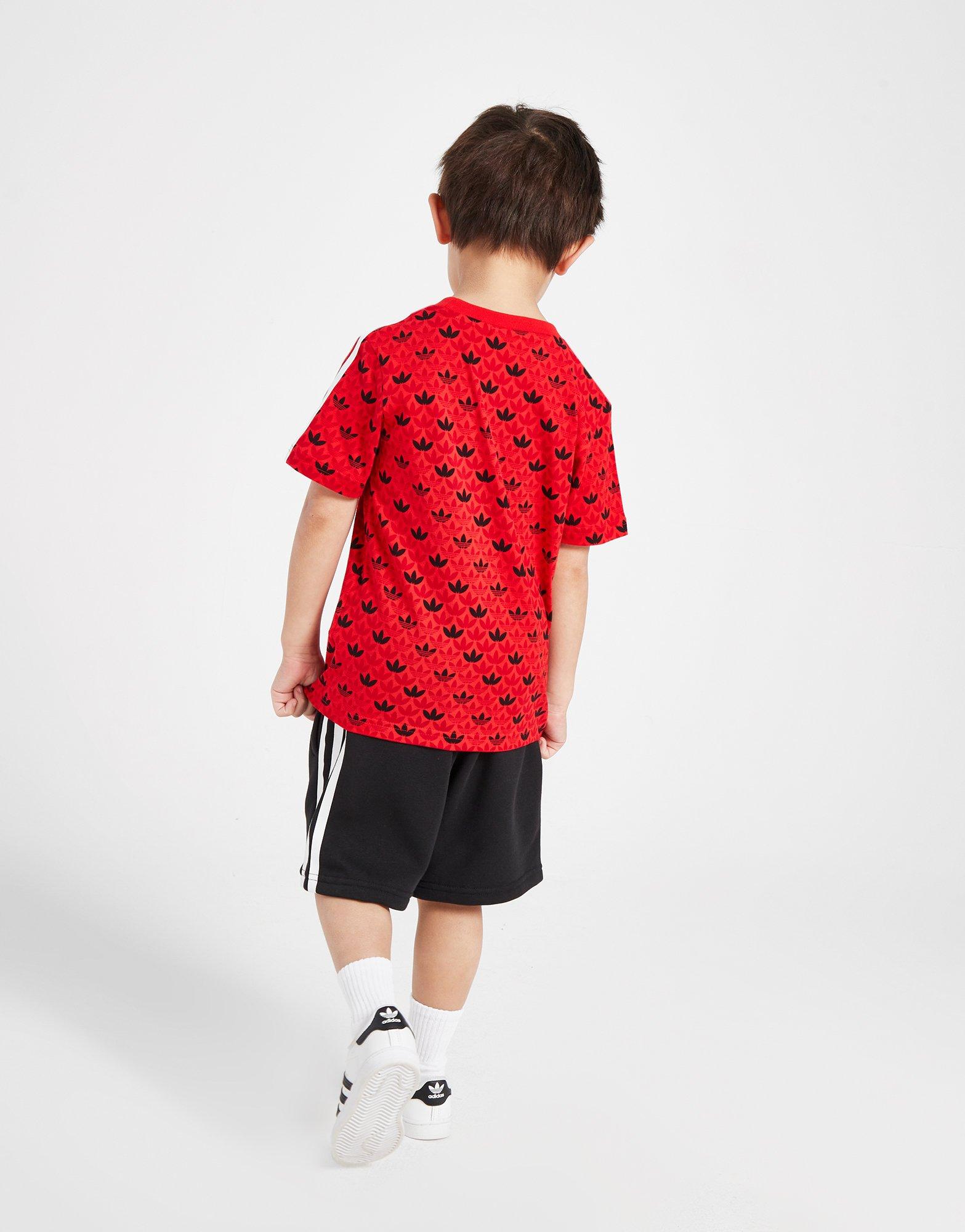 adidas Originals Conjunto T-Shirt/Calções Monogram Print Criança