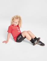 adidas Originals Girls' Repeat Trefoil T-Shirt/Shorts Set Infant