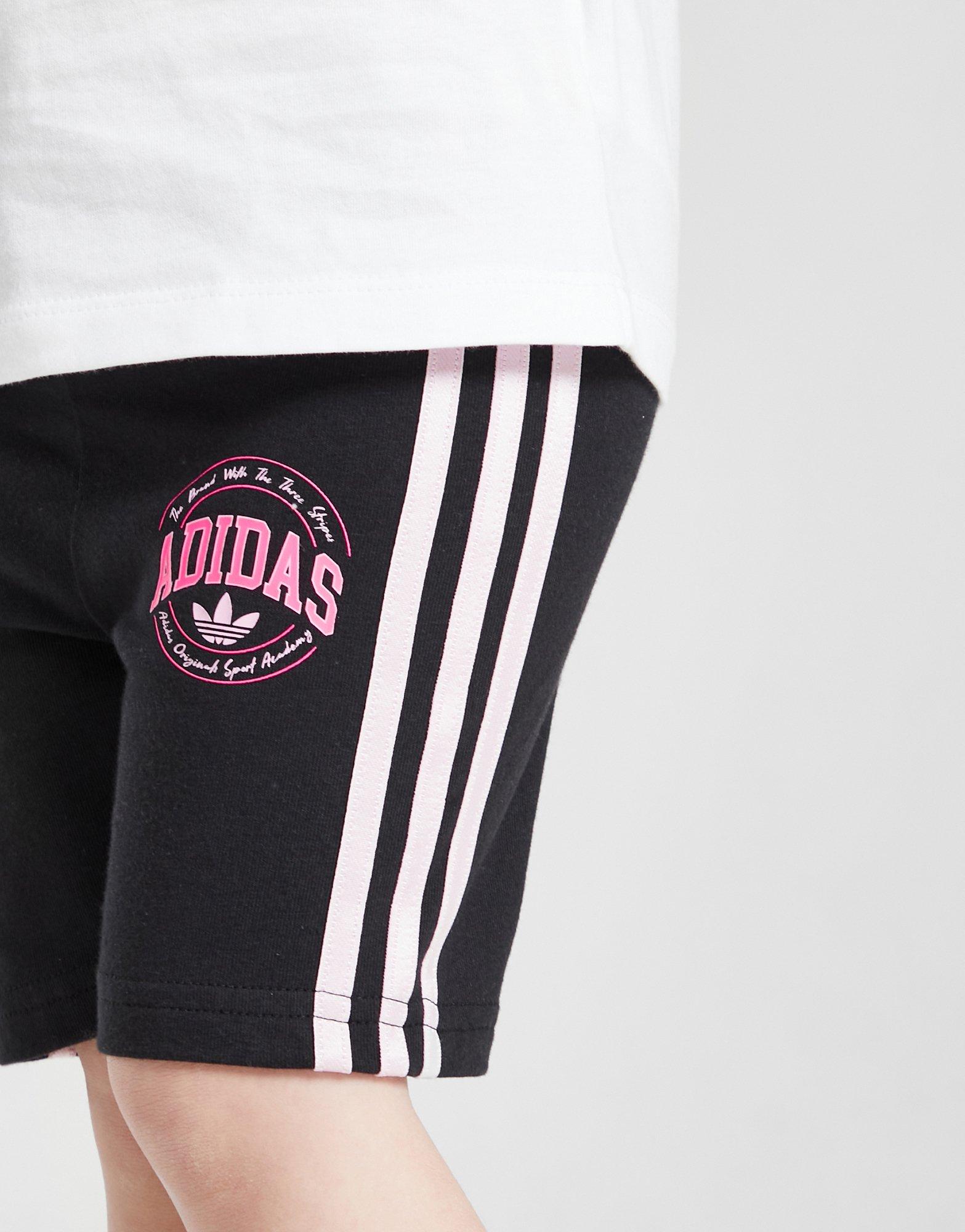 adidas Originals Girls' Varsity T-Shirt/Shorts Set Infant