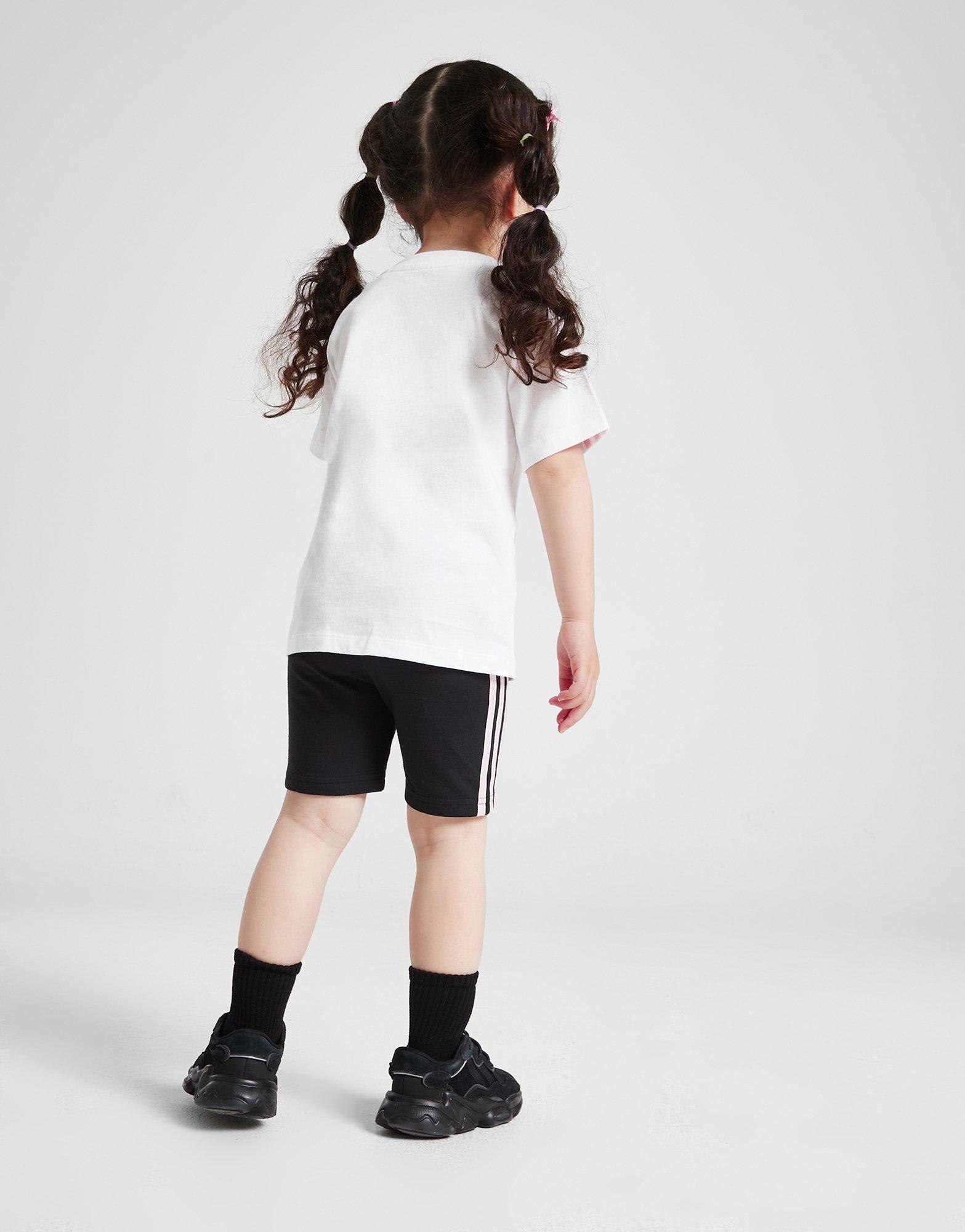 adidas Originals Girls' Varsity T-Shirt/Shorts Set Infant