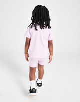 adidas Girls' Linear T-Shirt/Shorts Babys