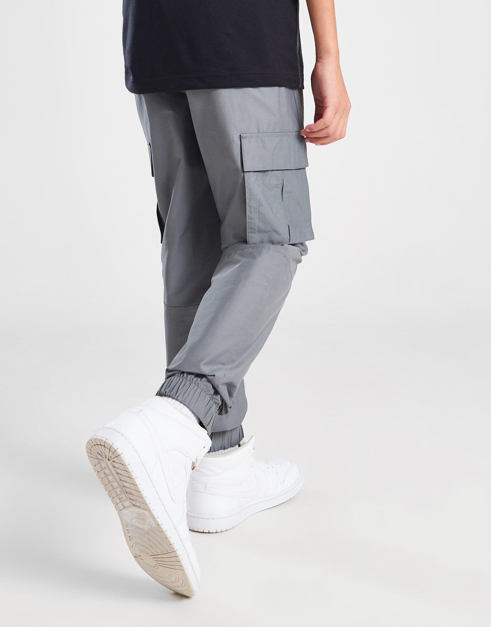 Grey Jordan Jumpman Woven Cargo Pants Junior JD Sports UK