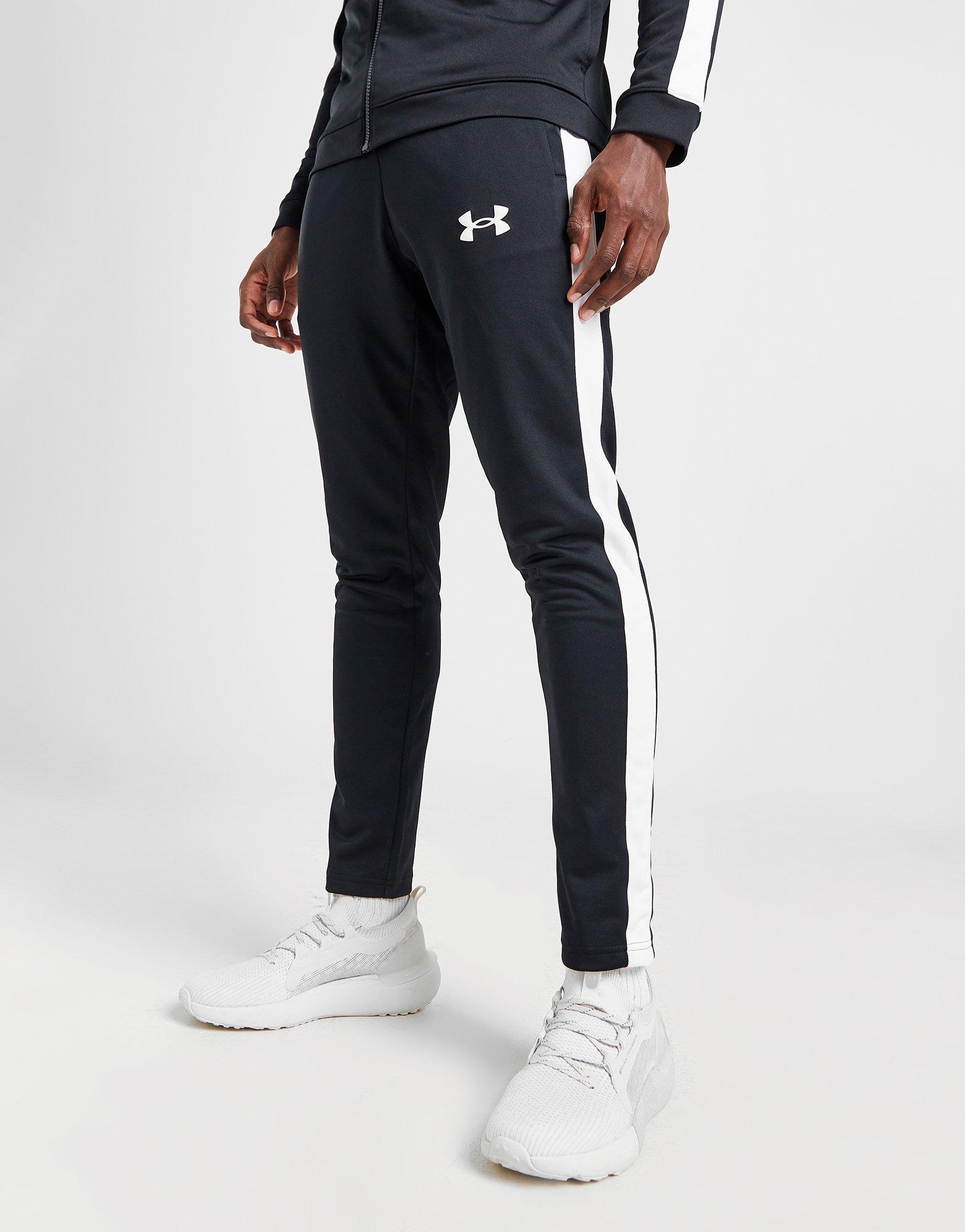 Black Under Armour UA Poly Track Pants - JD Sports Ireland