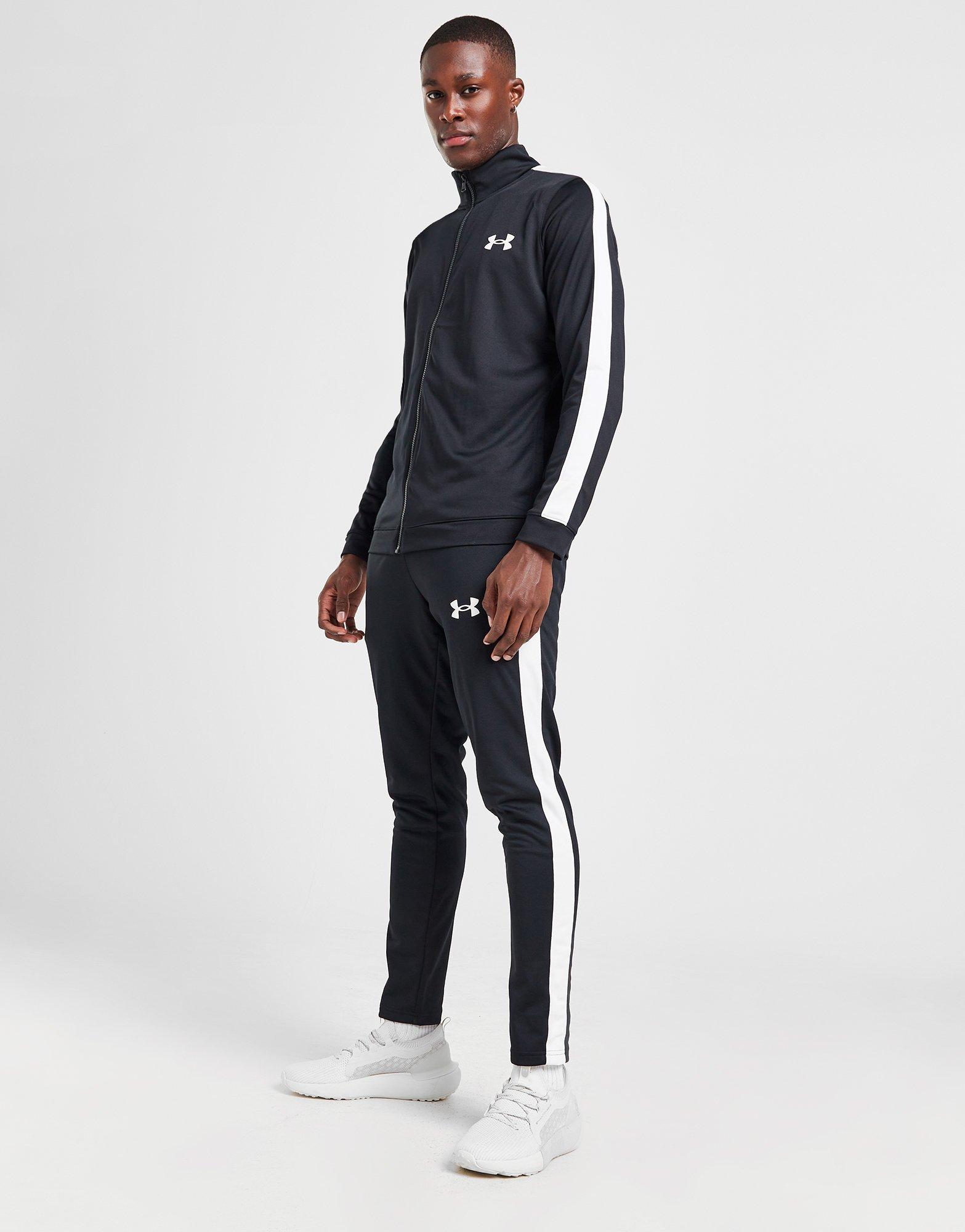 Black Under Armour UA Poly Track Pants - JD Sports Global