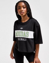 adidas Originals T-shirt Varsity Crop Panel Femme
