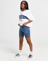 adidas Originals Short Cycliste Cross Taille Haute Femme